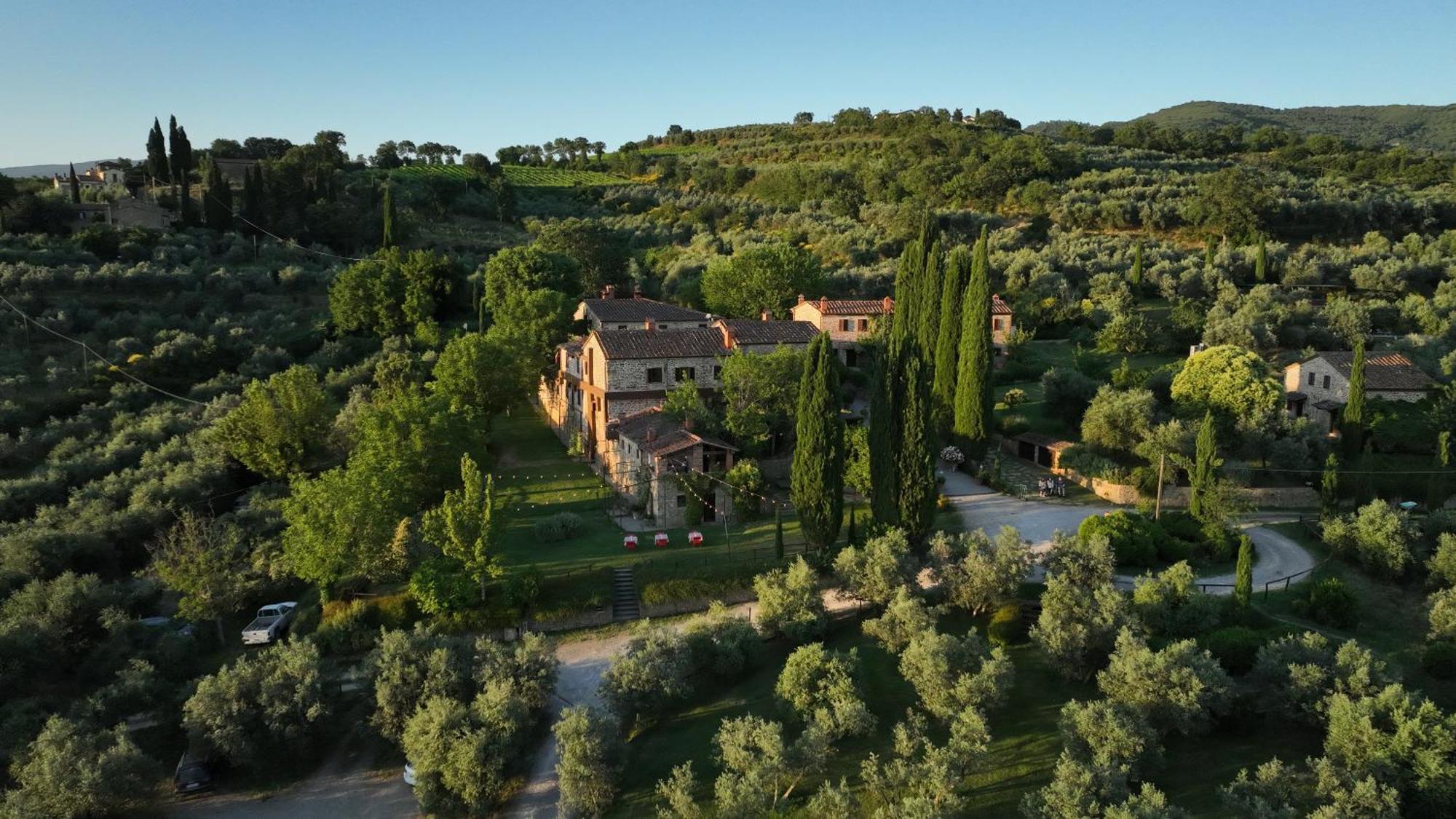 Il Palazzo - Agriturismo, Winery 阿雷佐 外观 照片