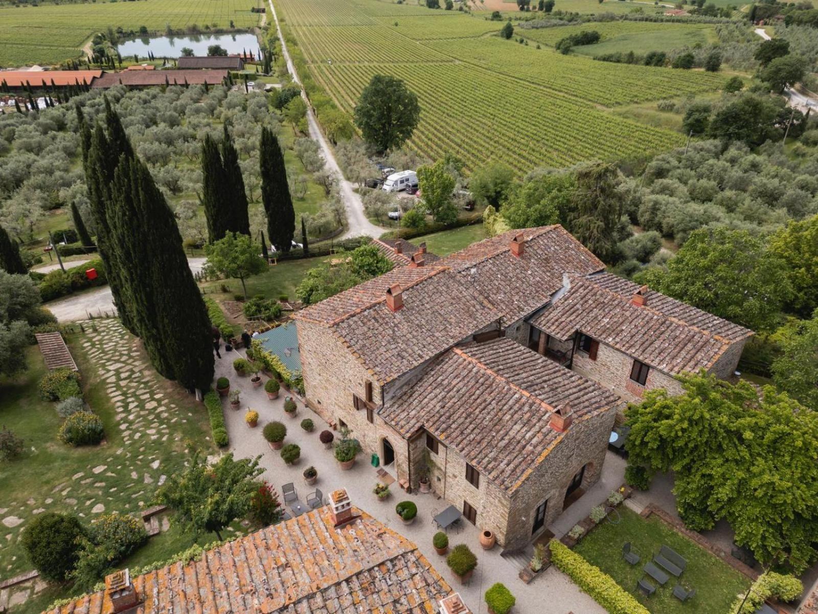 Il Palazzo - Agriturismo, Winery 阿雷佐 外观 照片