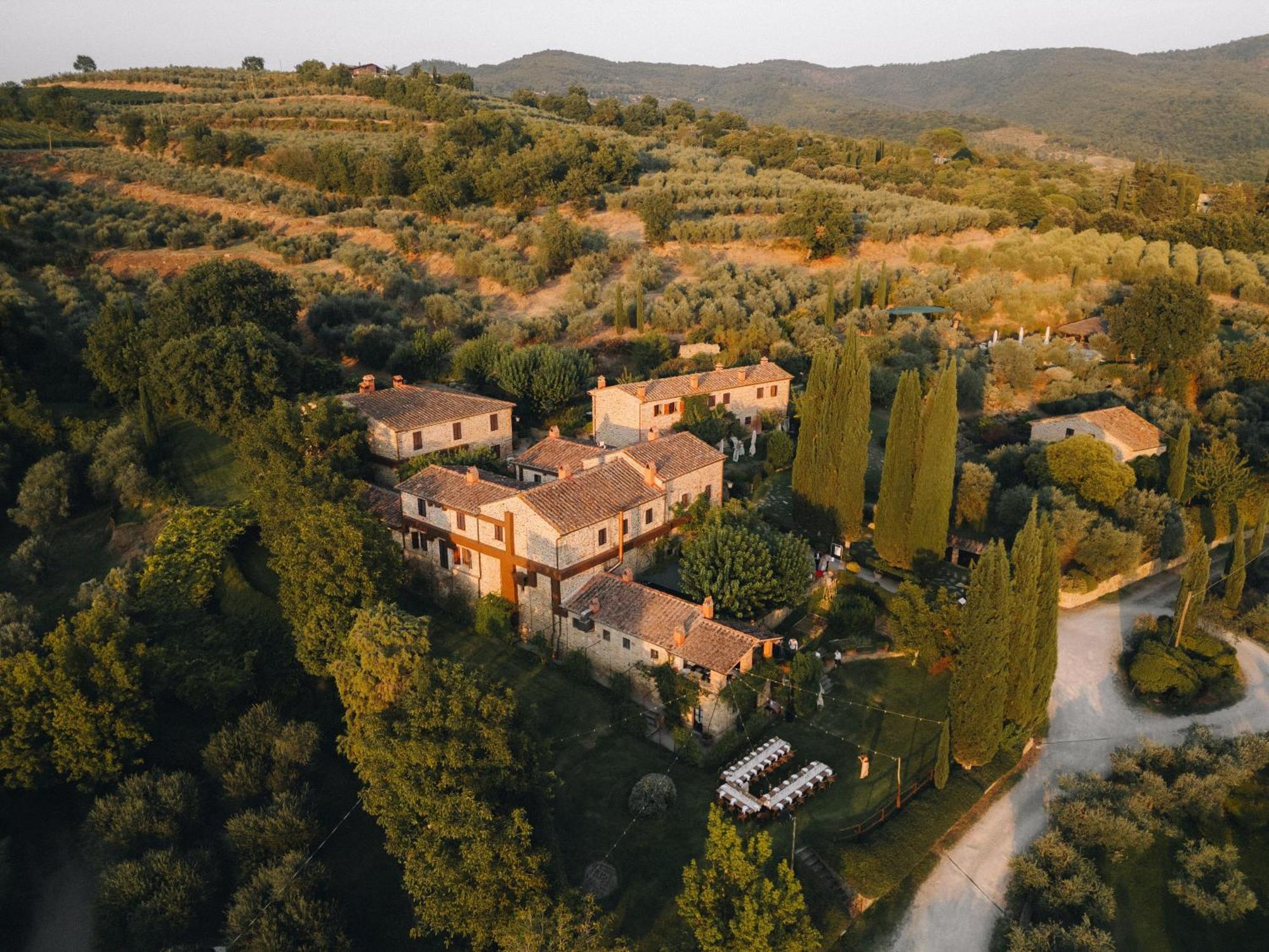 Il Palazzo - Agriturismo, Winery 阿雷佐 外观 照片